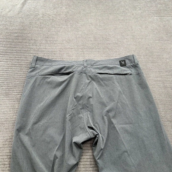 Vuori Pants Vuori Aim Pants Men 3629 Gray Chino Straight Leg Golf
